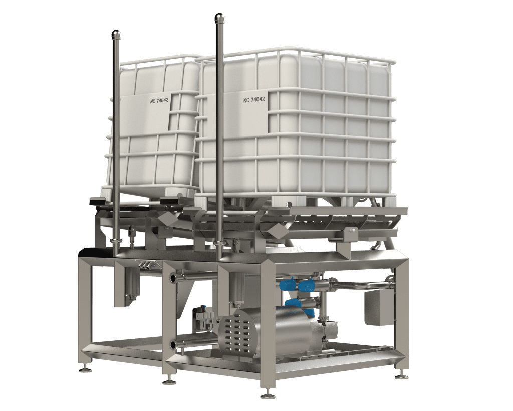 IBC Tipping Station for Food Processing